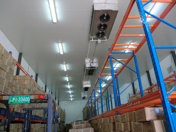 2000平冷庫(kù)建造完工使用圖